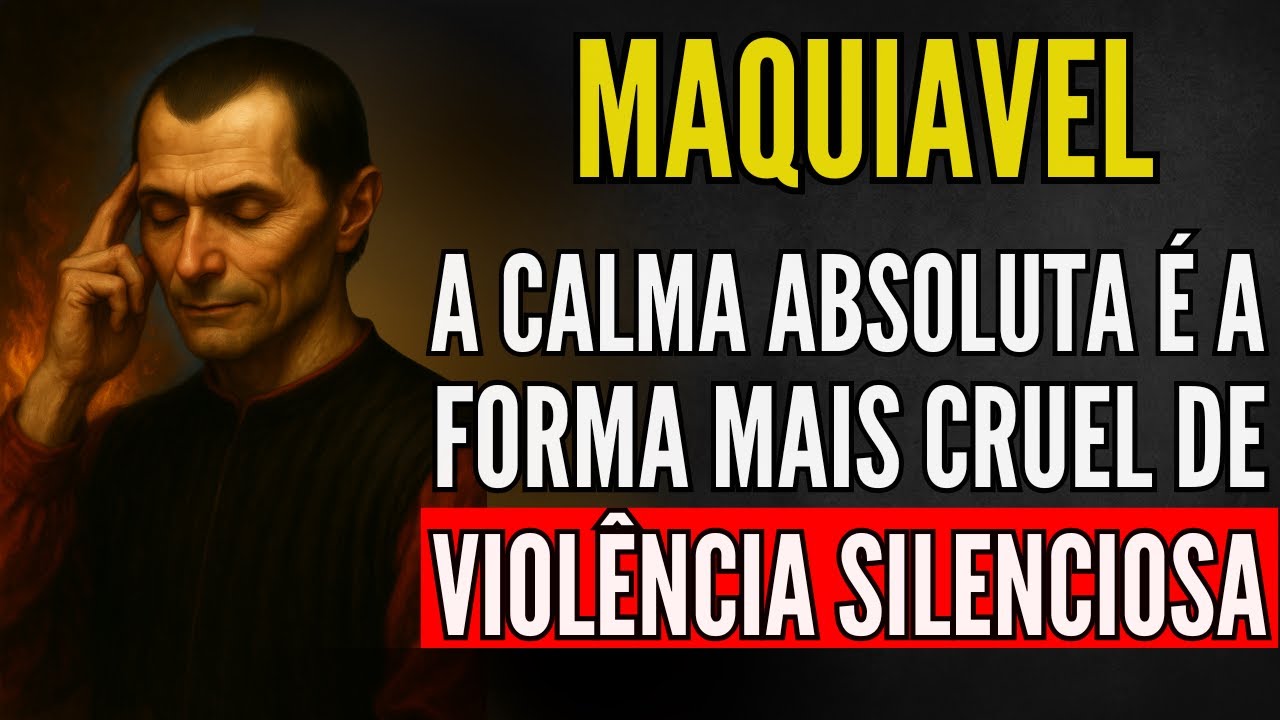 Maquiavel: O Treinamento Mental Que Mudou a Forma de MANTER A CALMA em Qualquer Situação