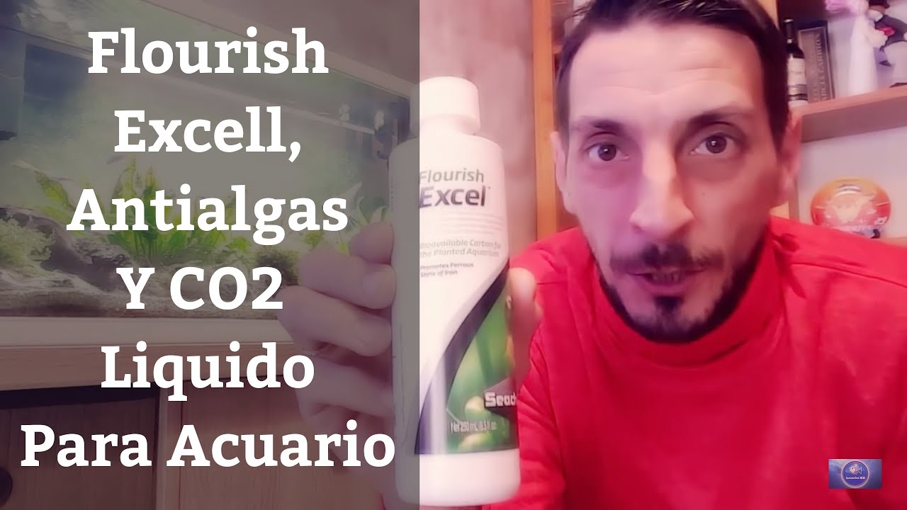 🔵 Flourish Excel,El Mejor Abono  De CO2 Líquido Y AntiAlgas Para Nuestro Acuario (Acuarios MB)