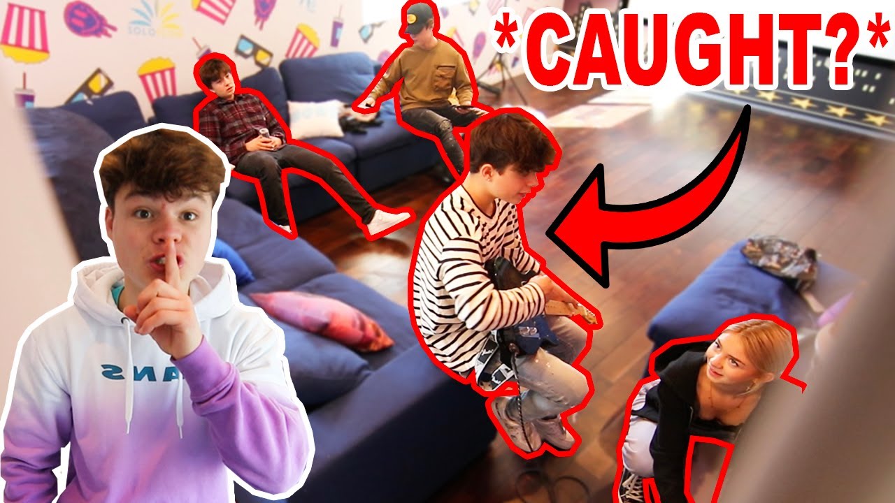 SNEAKING INTO GAVIN MAGNUS NEW HOUSE...