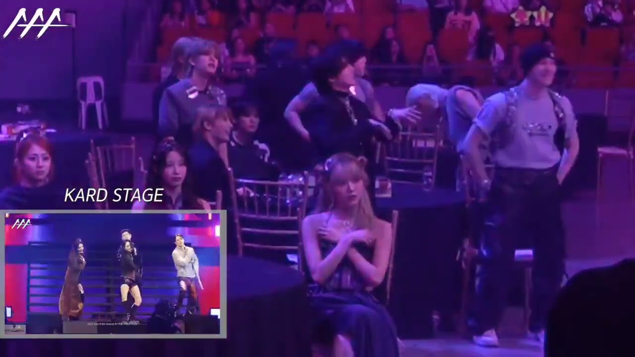 #straykids reaction to #kard 's stage 🙇🙇🙇