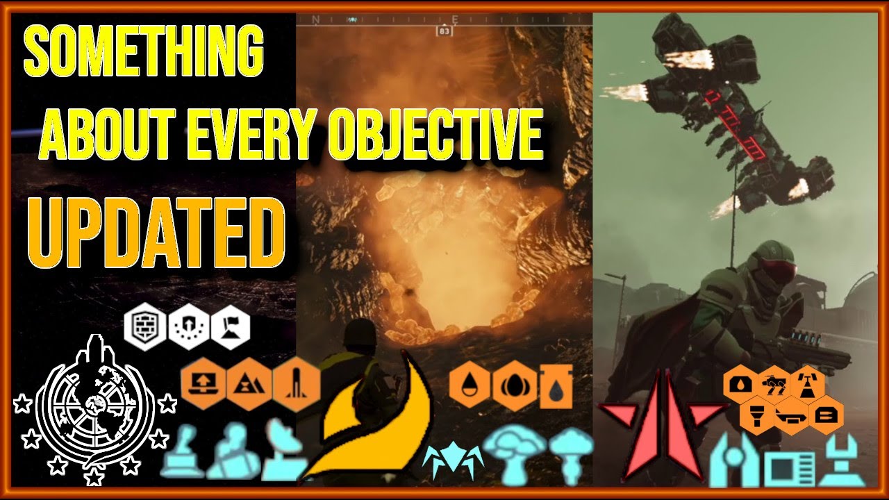 Helldivers 2 - Something about Every Objective Updated