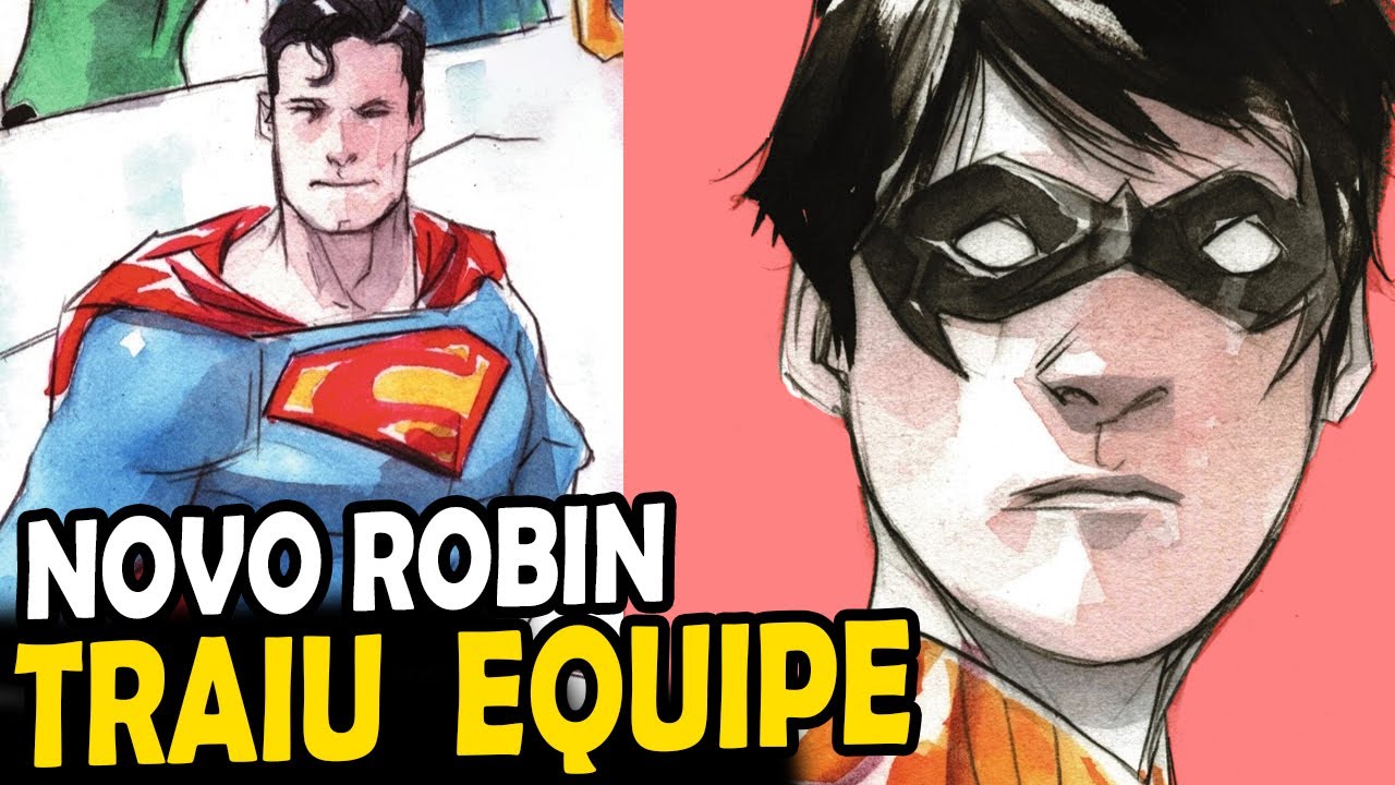 BATMAN TRAIU LIGA DA JUSTIÇA usando ROBIN! NOVO ROBIN HISTÓRIA COMPLETA