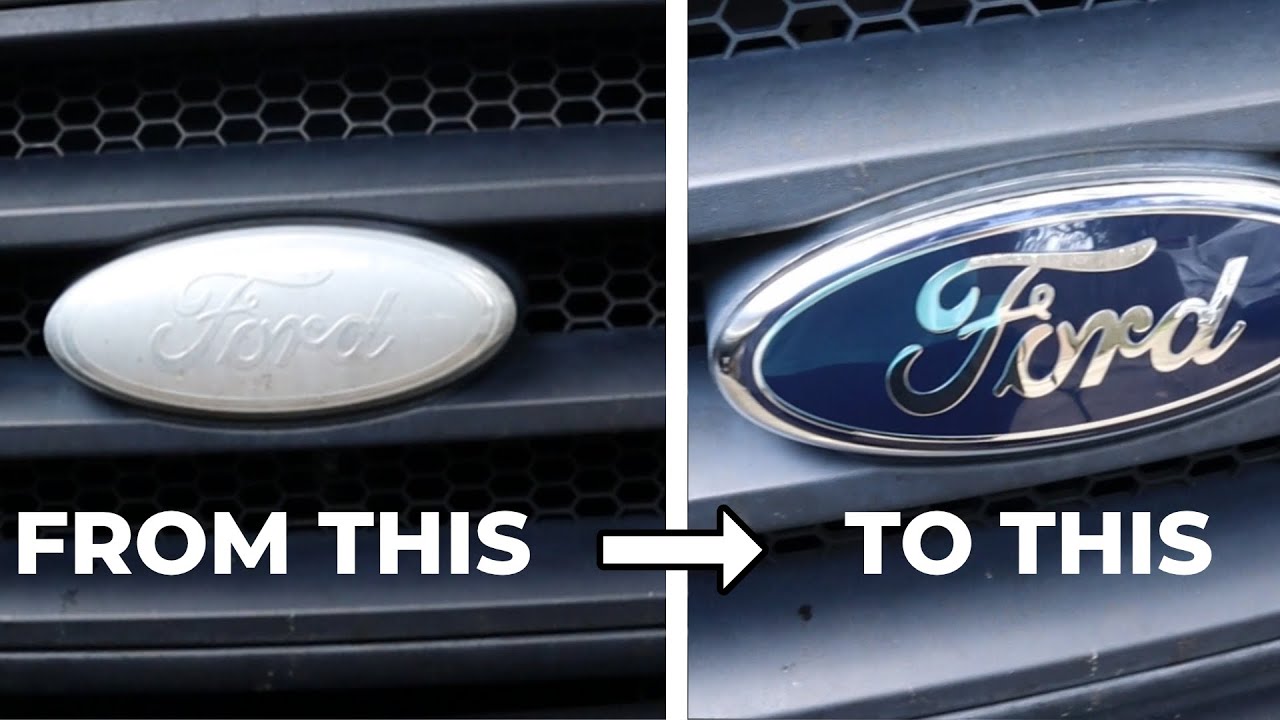 2006 F150 Replace Faded Ford Emblem