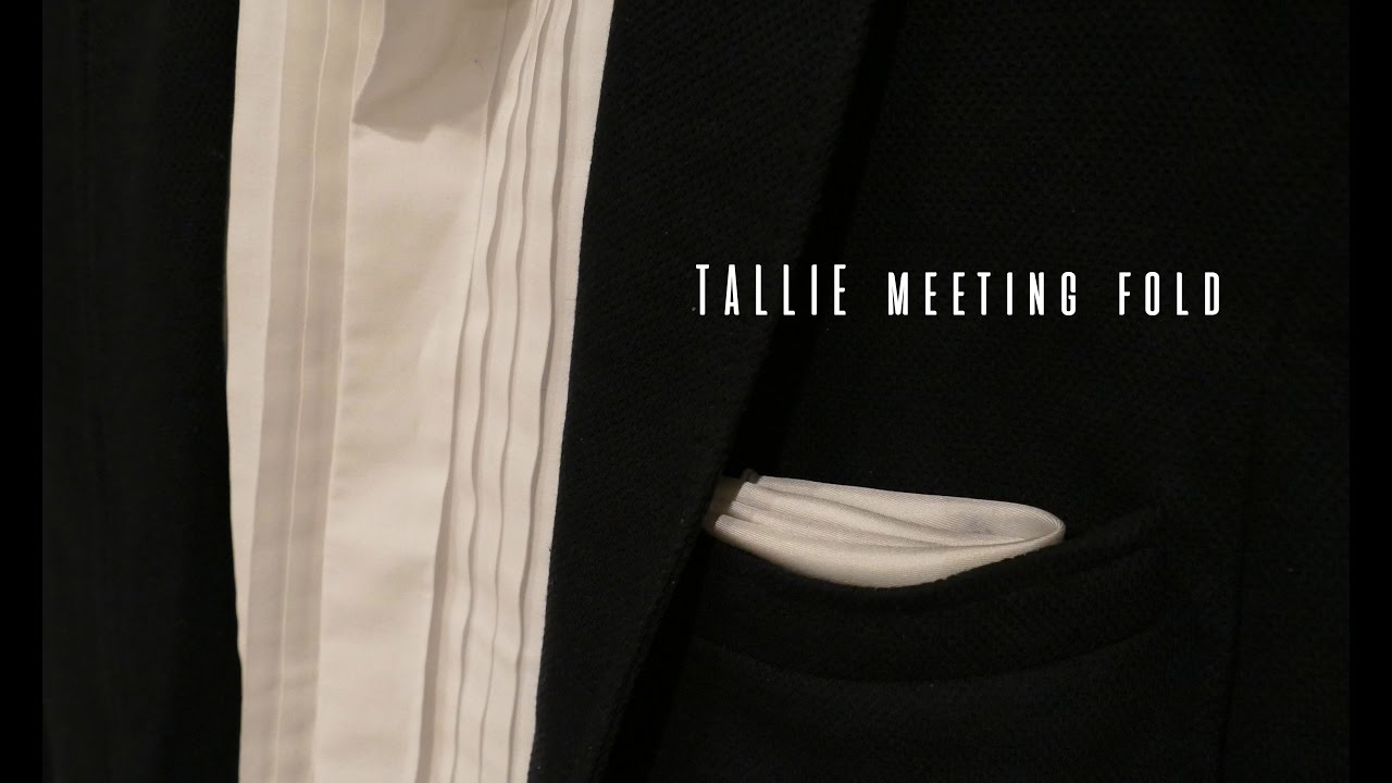 How to fold a pocket circle- Tallie Meeting Fold