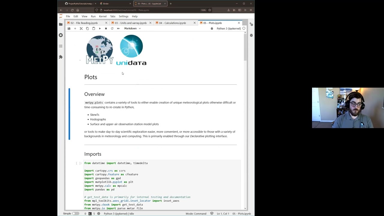 Python Tutorial Seminar Series - MetPy
