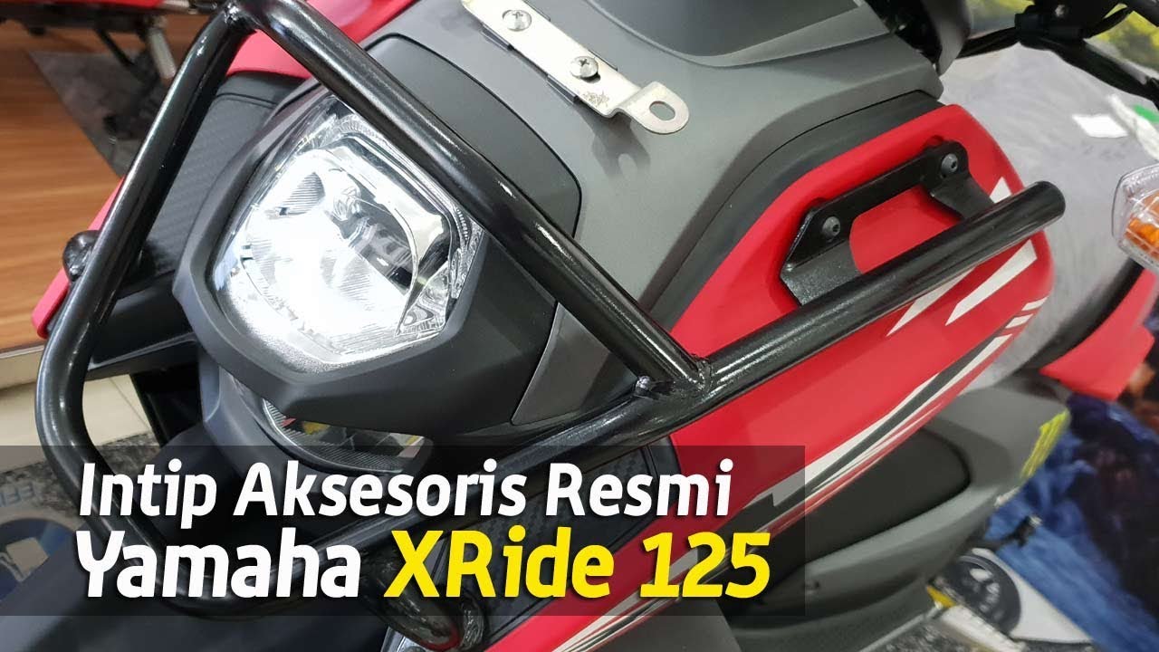 VLOG : Bikin Ganteng Xride 125 mu dengan Aksesoris resmi