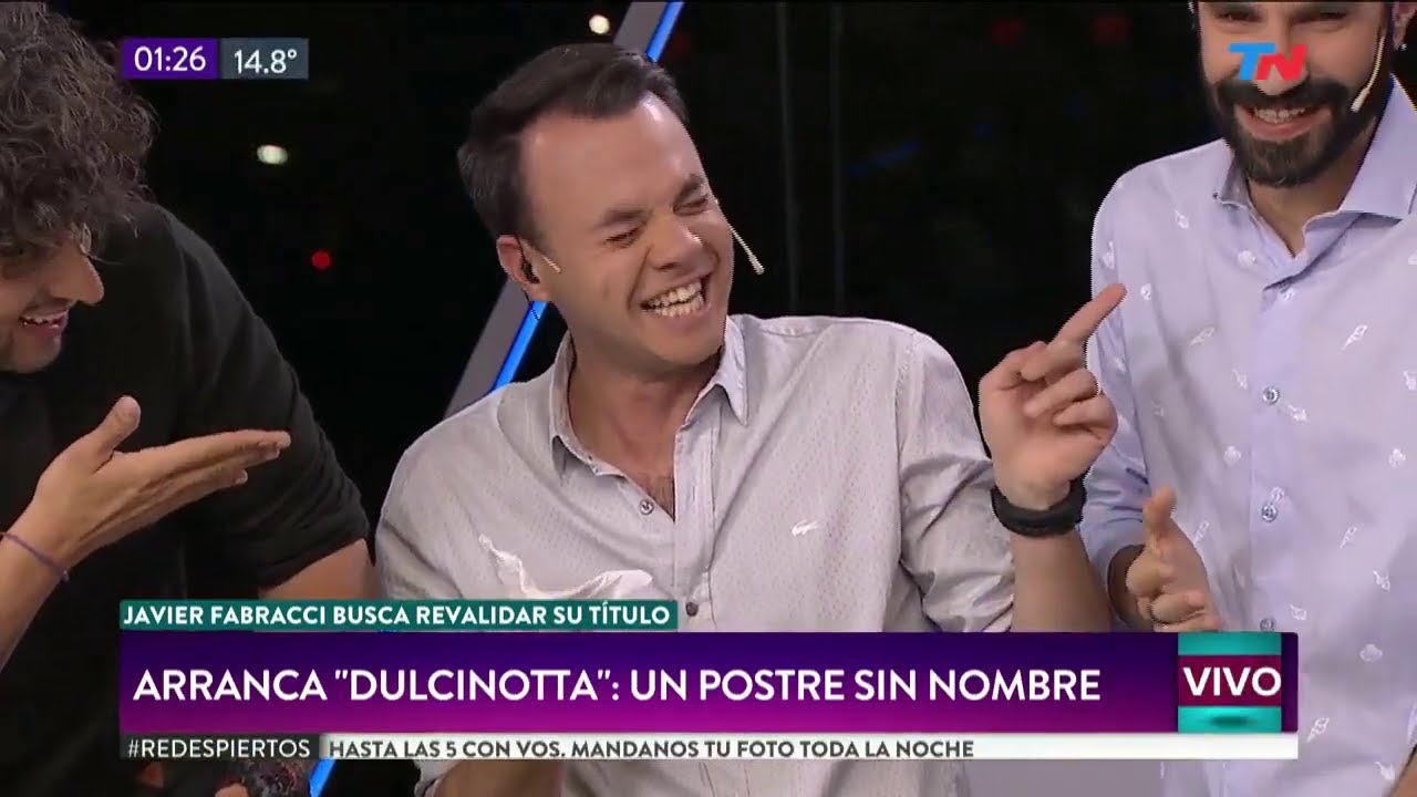 BUTI Juan Butvilofsky se tienta mucho y se suena la nariz en plena Dulcinotta #ElPase #ReDespiertos
