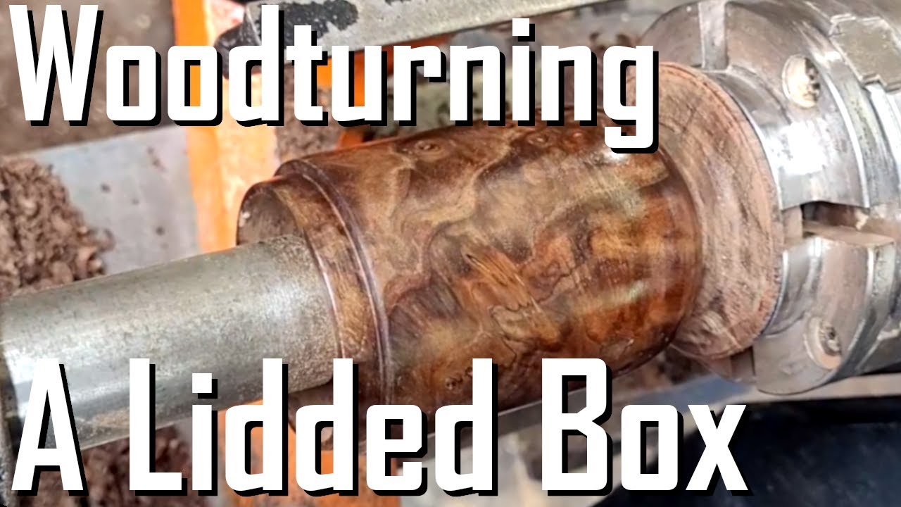Because Googly Eyes Need a Home Too! Turning a Lidded Box #woodturning #liddedbox