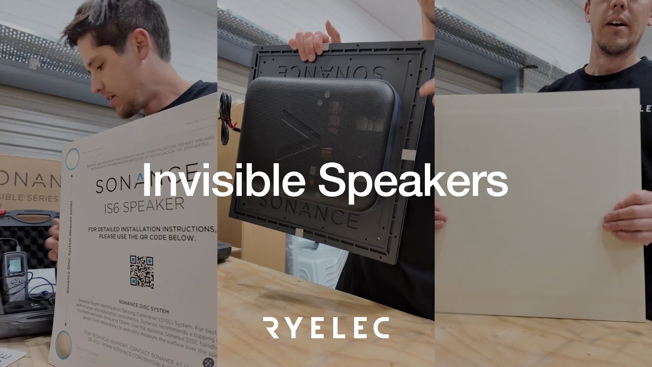 Completely Invisible Speakers! Learn More About Our Favourite Speakers From Sonance