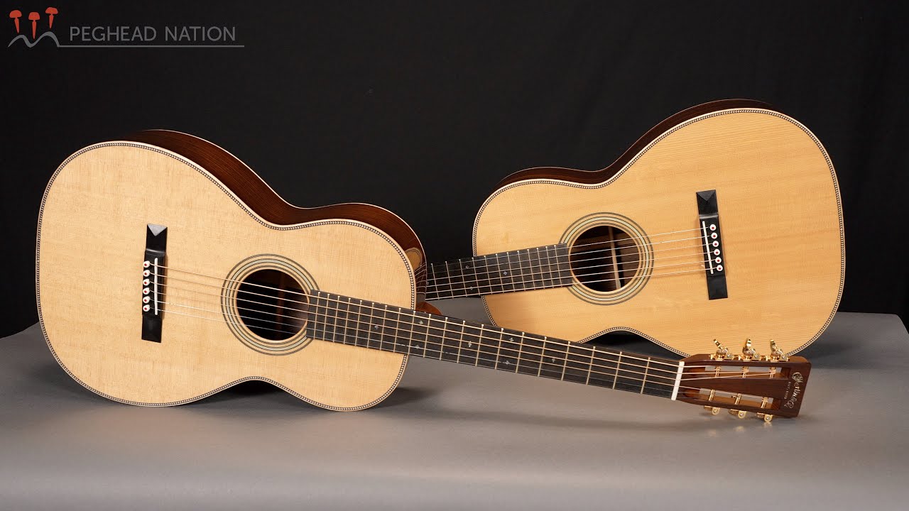 Martin 012-28 Modern Deluxe and 0012-28 Modern Deluxe Demo from Peghead Nation