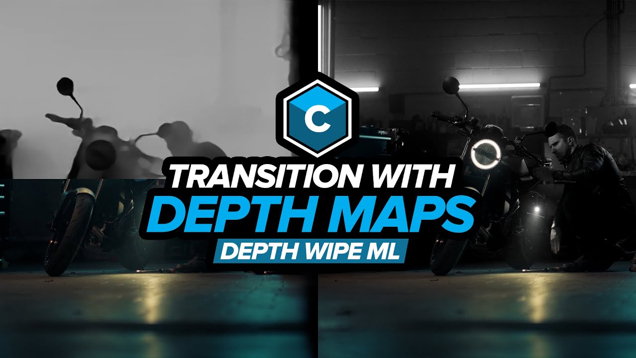 Transition with Automatic Depth Maps - Depth Wipe ML [Boris FX]