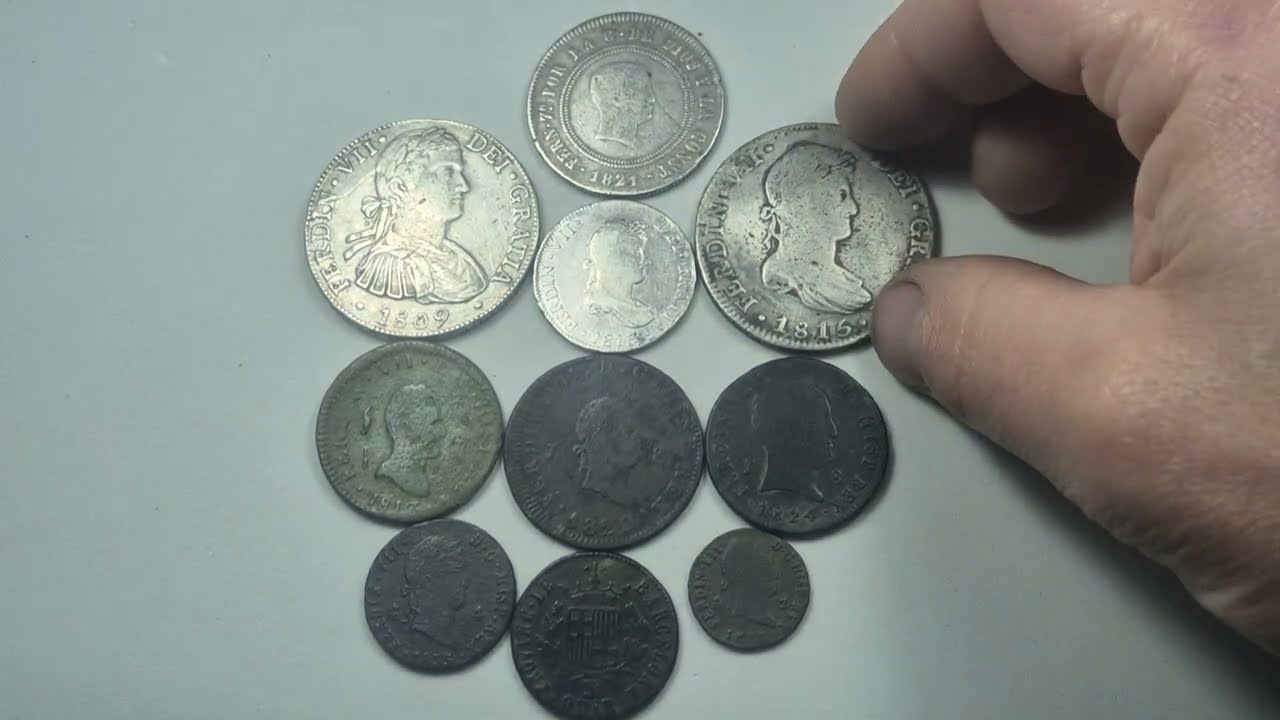 Monedas Fernando vii o 7°