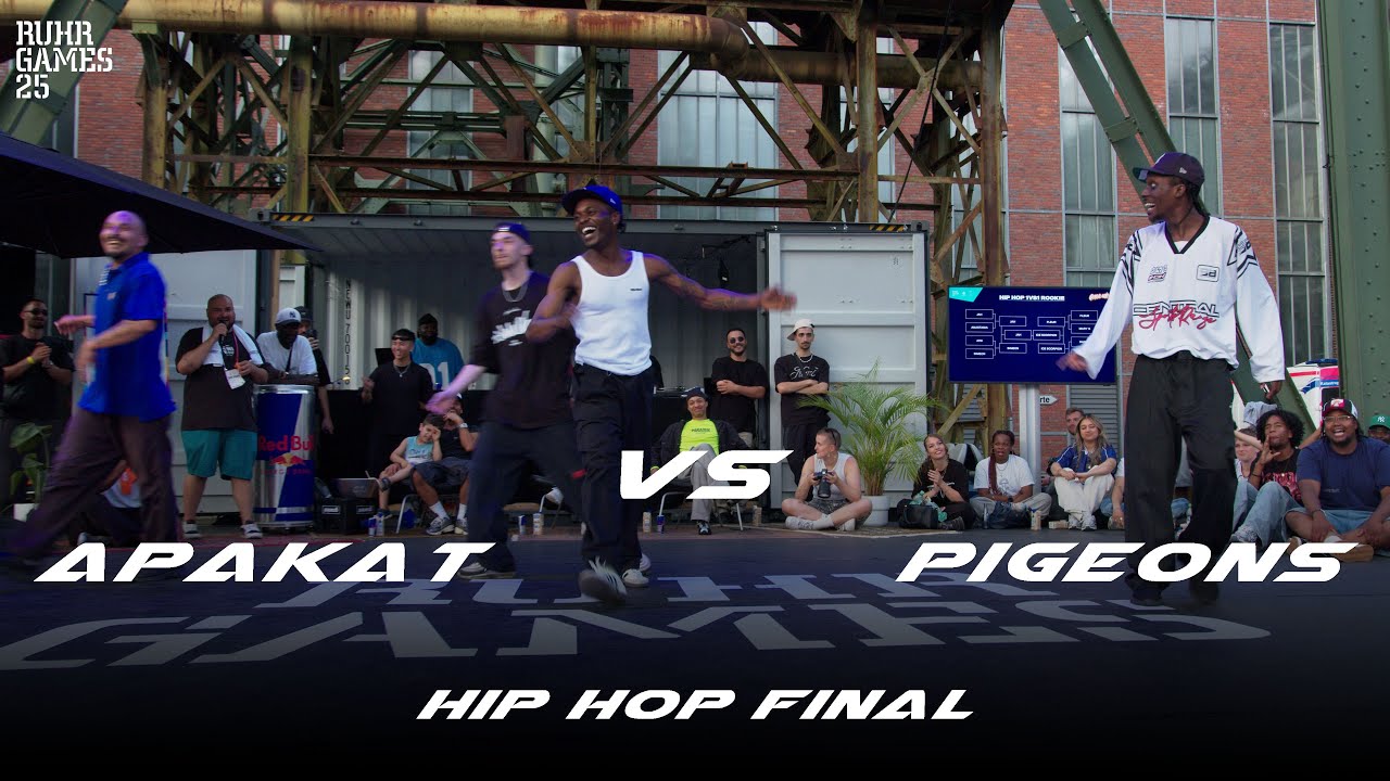 APAKAT Ukay & Franky Dee  & Dfusion VS Pigeons Gio & Luciano & Jeems Hip Hop Final | Ruhr Games 2025