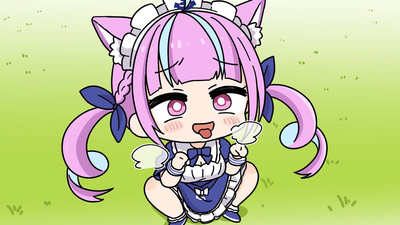 Woof! Woof woof!【Hololive AnimatedClip/Eng sub】【 Usada Pekora/Minato Aqua】