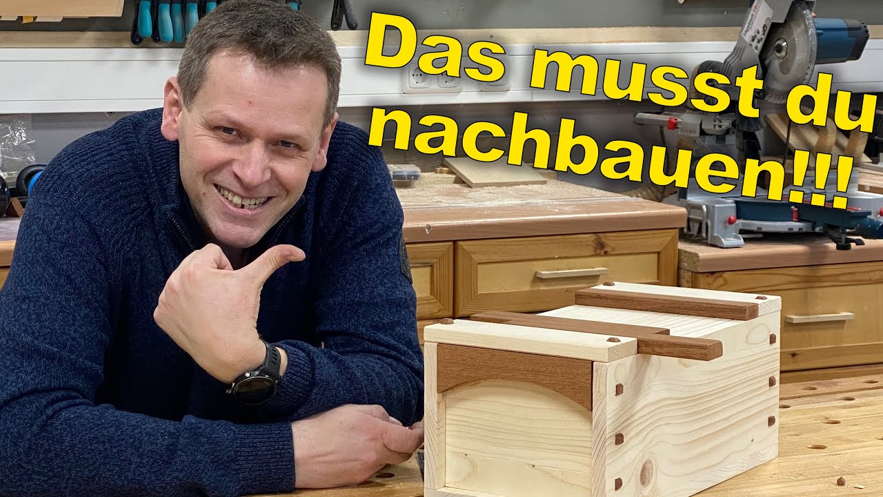 Das perfekte Anfängerprojekt - Japanische Werkzeugkiste aus Leimholz