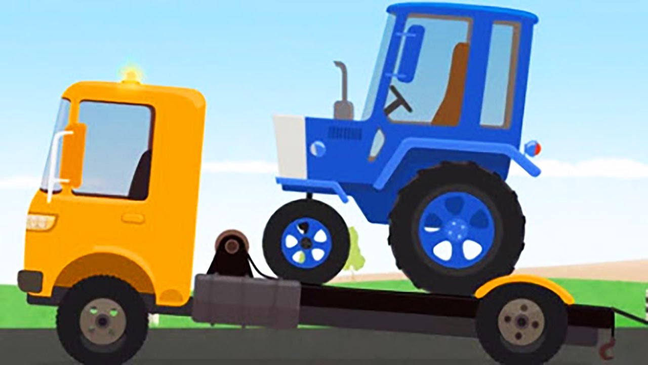 Der Abschleppwagen hat eine Panne! | Cartoons f&uuml;r Kinder