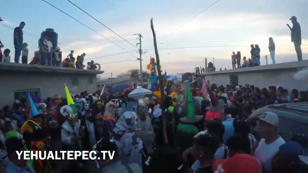 Carnaval Yehualtemascaros 👺👹🤡