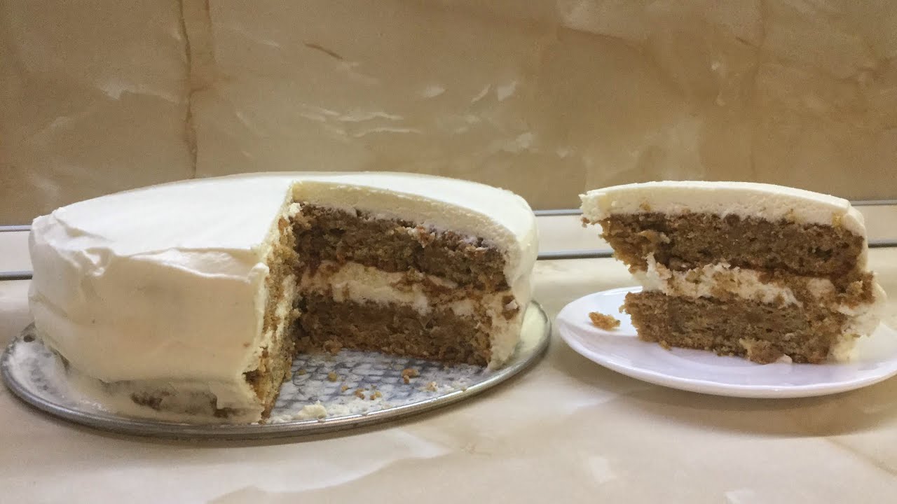 Швейцарский морковный торт 🍰/ Рецепт от Ugly Moon / Мой первый торт и такой замороченный :)))