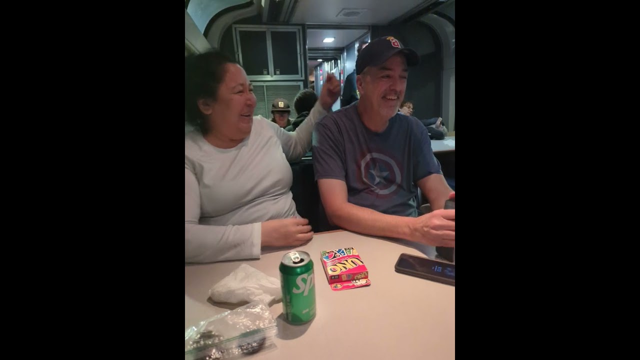 KUWTF on a train