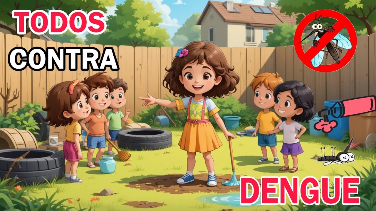 Dengue || Vídeo Infantil - Musicalização 🚫🦟🎶 #vídeoinfantil #musicalização