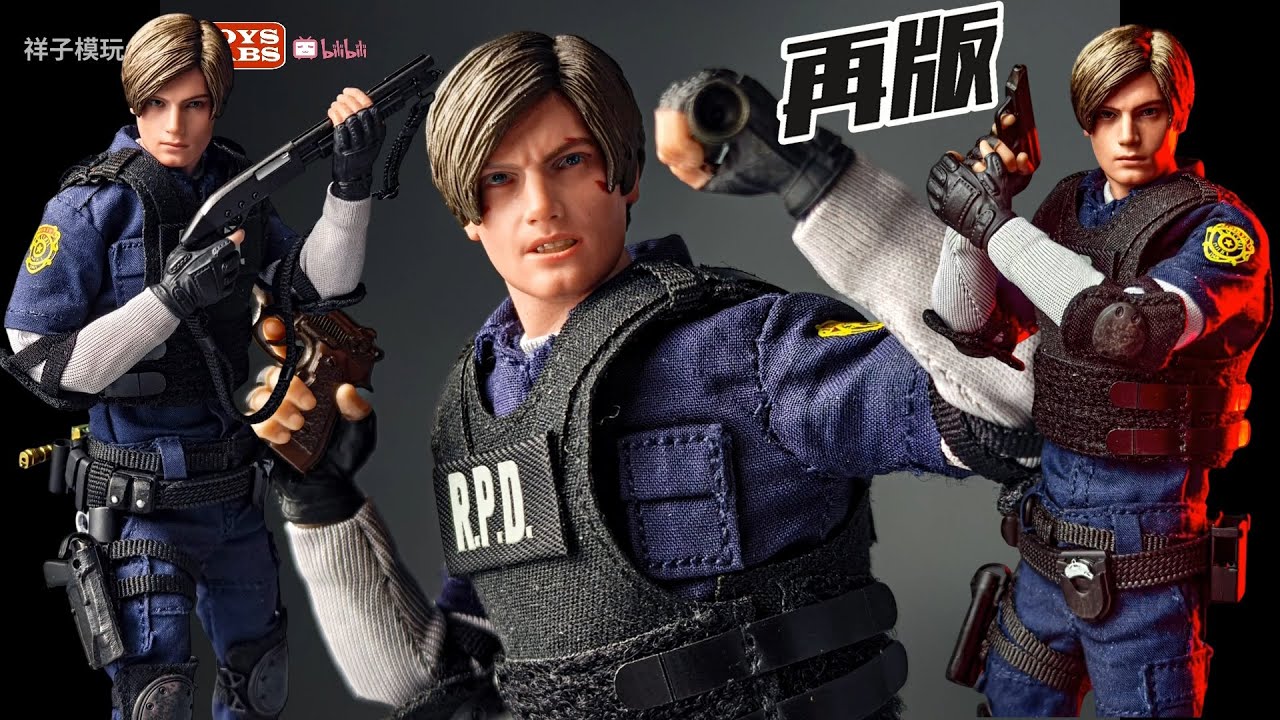 再版 警官 生化危机 里昂 LIM Toys LiMiNi Bio Evil 2 R.P.D Officer [Resident Evil 2 Remake Leon S. Kennedy]