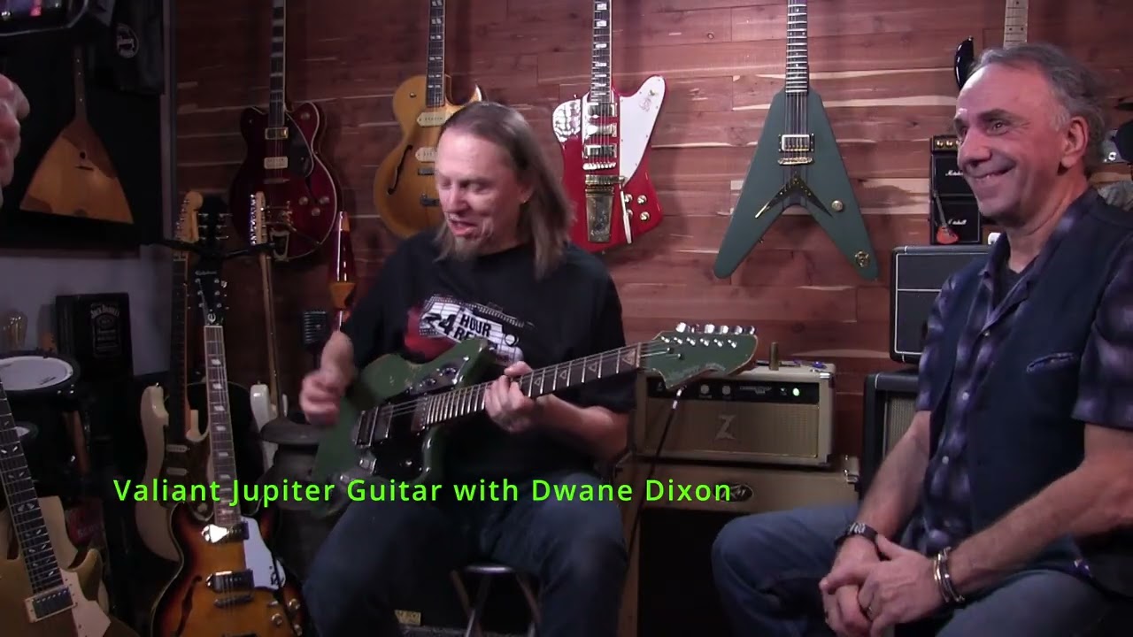 Valiant Juipter Guitar with Dwane Dixon