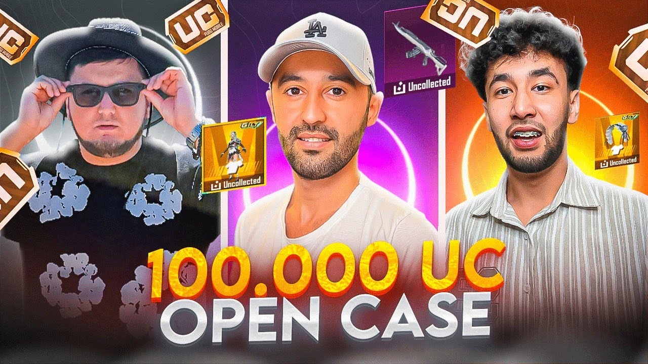 100,000UC open case 😎🔥 Istanbul qizqalasidan 