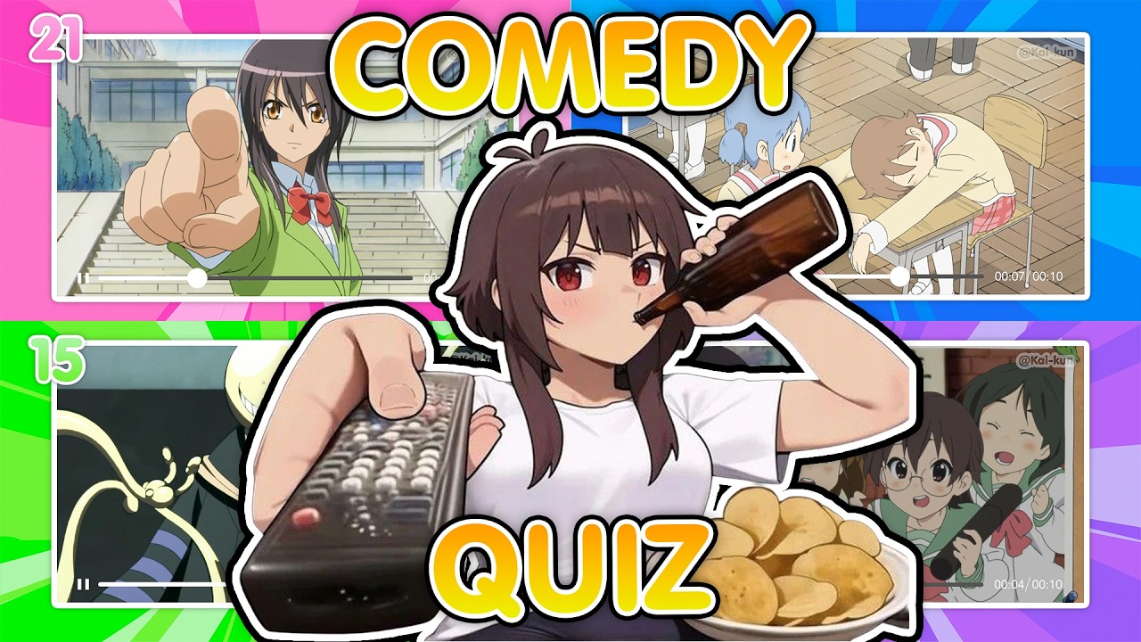 Guess The 50 Comedy Anime From The First 10 Seconds of Episode 1