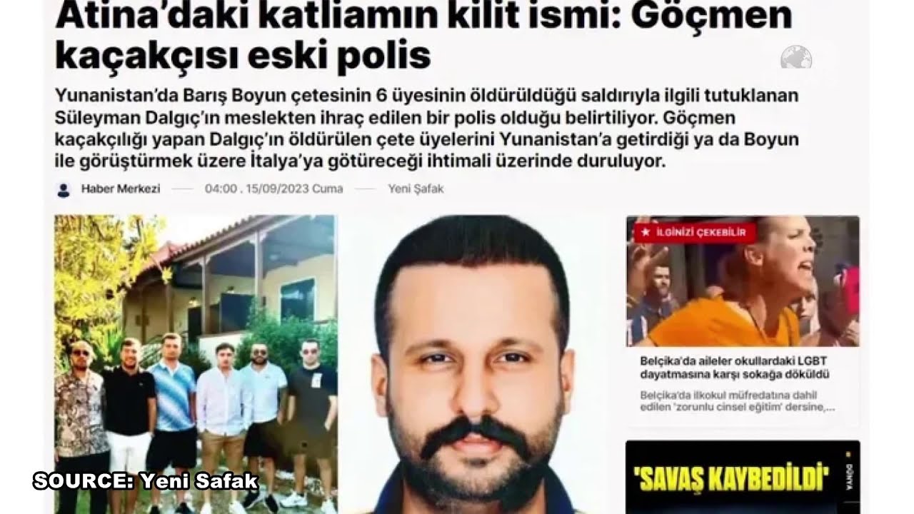 Top News - I arrestuari ish-polic turk / Masakra me 6 t&euml; vrar&euml; n&euml; Greqi, i dyshuari ky&ccedil; goj&euml;n
