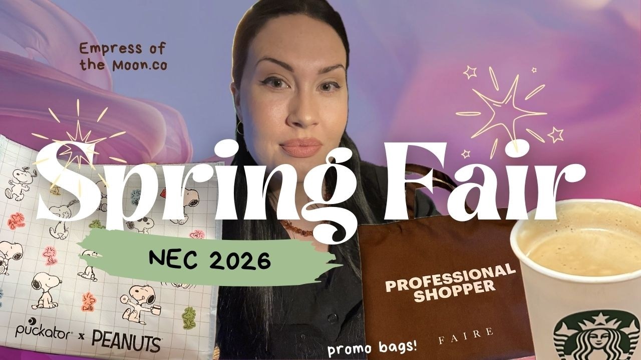 Spring Fair NEC ☾ finding inspiration for my small business