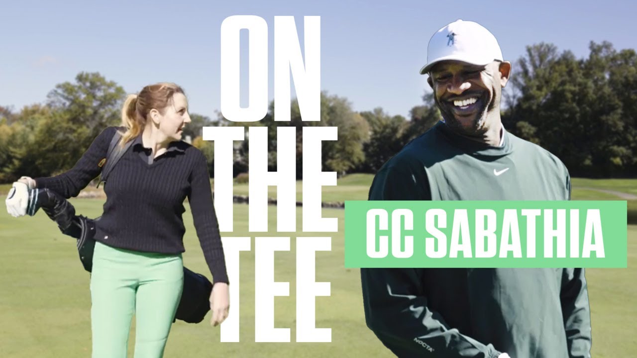 CC Sabathia Takes On Hally Leadbetter In a 3-Hole Match | On The Tee | Golf Digest