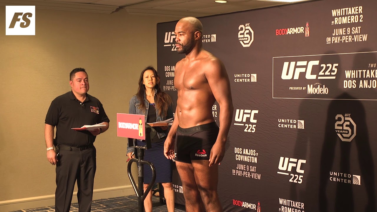 UFC 225 Official Weigh-In: Rashad Evans