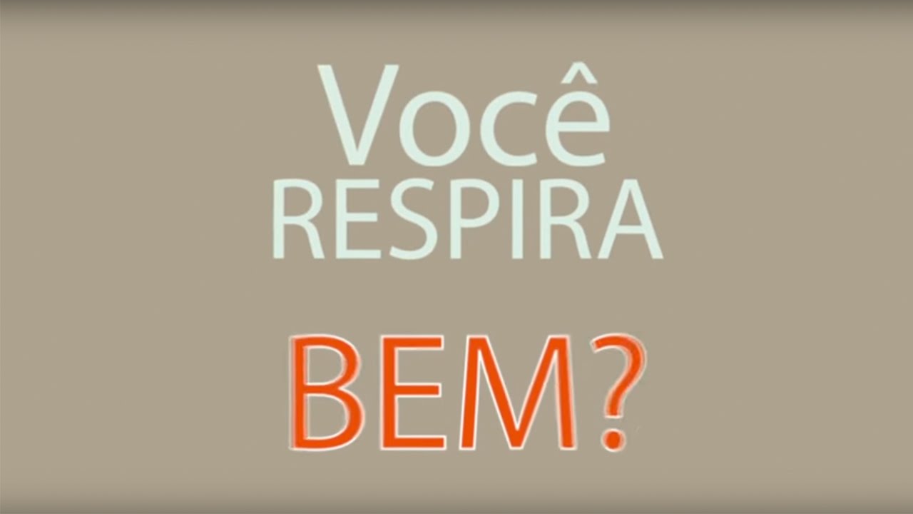 Voc&ecirc; respira bem? | DICAS | M&eacute;todo DeRose Trindade