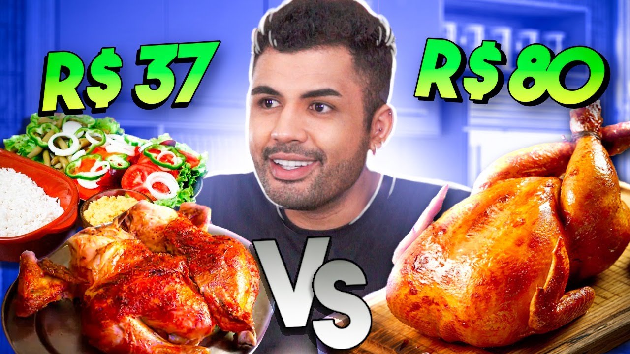 FRANGO ASSADO CARO X BARATO! ESSE PREÇO É UM ROUBO!