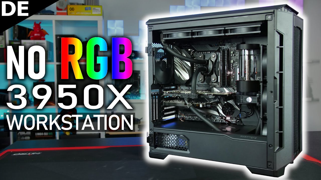 Kein RGB und KOMPLETT GERÄUSCHLOS - Wir bauen den Fritz Meinecke 3950X Workstation/Streaming PC