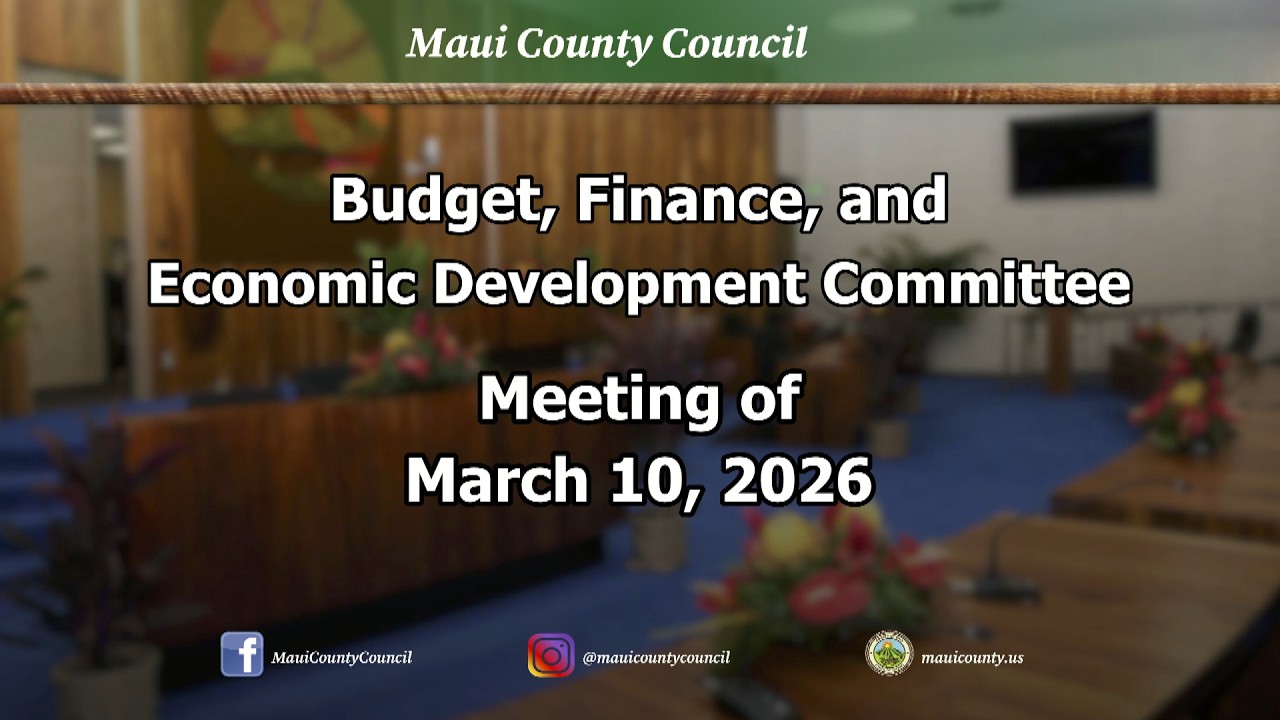 BFED Committee Meeting of March 10, 2026