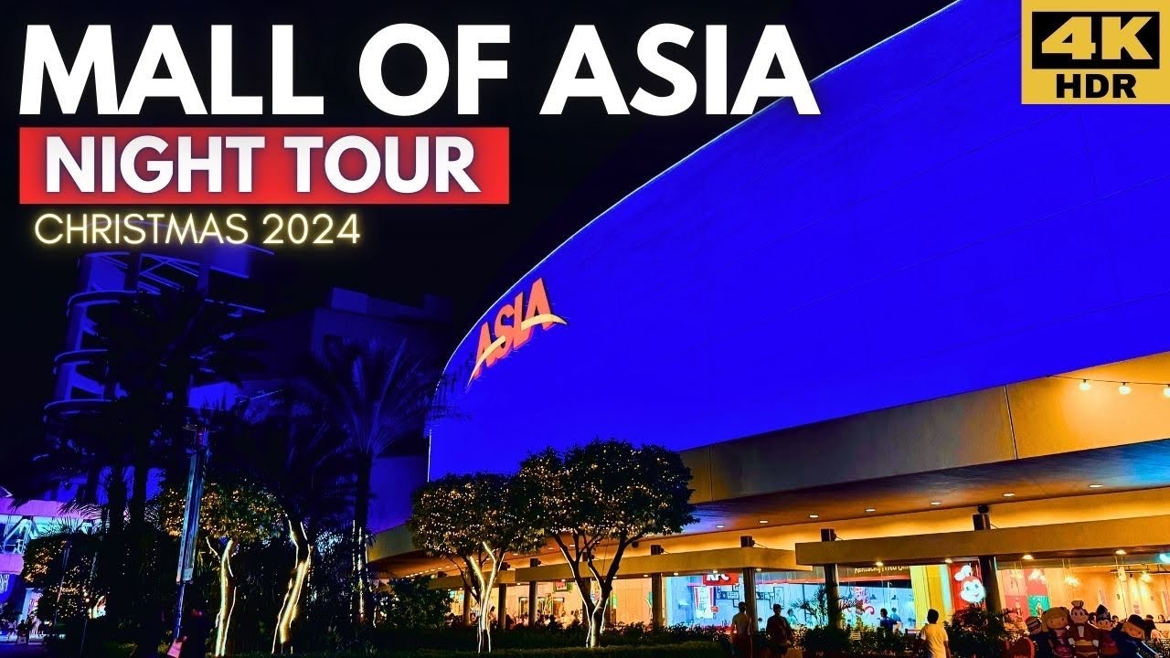 SM Mall Of Asia (MOA) Christmas Night Walking Tour | New Stores Update December 2024