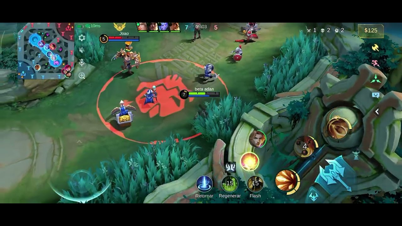 Clint ouro game play bobile Legends 