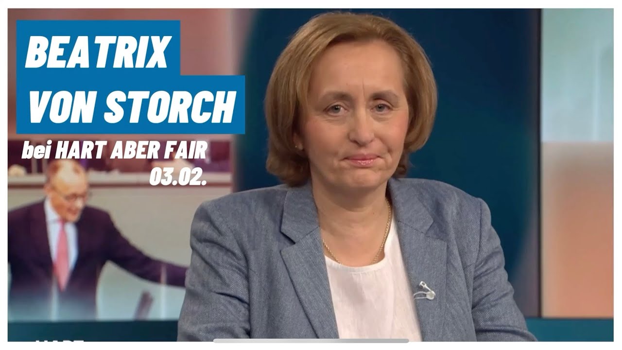 Hart aber fair (03.02.25) Zusammenschnitt mit Beatrix von Storch