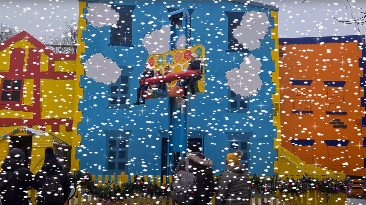 Alton Towers on a Snowy Day! VLOG