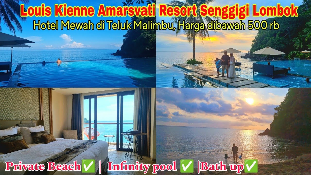 Louis kienne Amarsvati Resort Senggigi/ Hotel Murah di Lombok. Eps 3 Trip Lombok