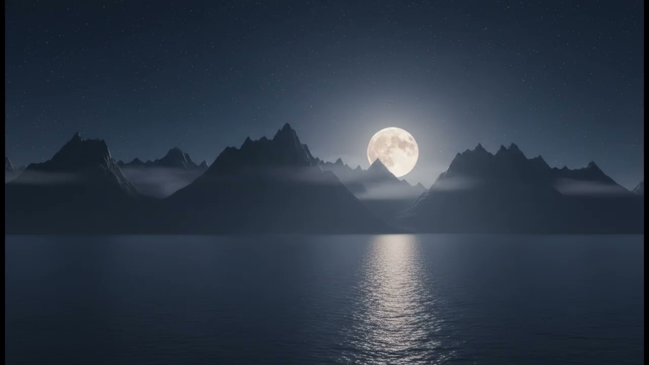 Музыка для глубокого сна 432Hz | Лунный свет на воде
