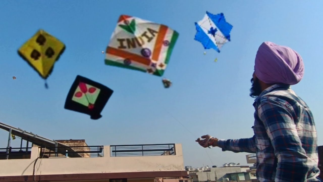 FLYING INDIAN FLAG KITE TIRANGA ON REPUBLIC DAY || 26 January ||BigKites  || Kapurthala, Punjab