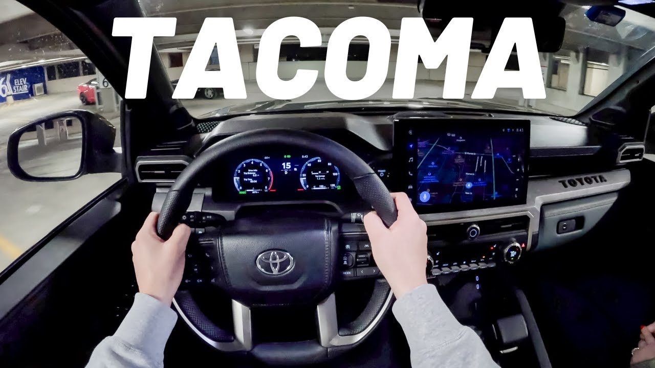 2025 Toyota Tacoma Trailhunter | POV Night Drive