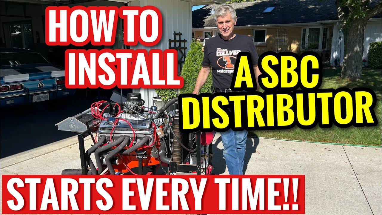 How To Install a Distributor in a Small Block Chevy - How your Ignition Timing Works!