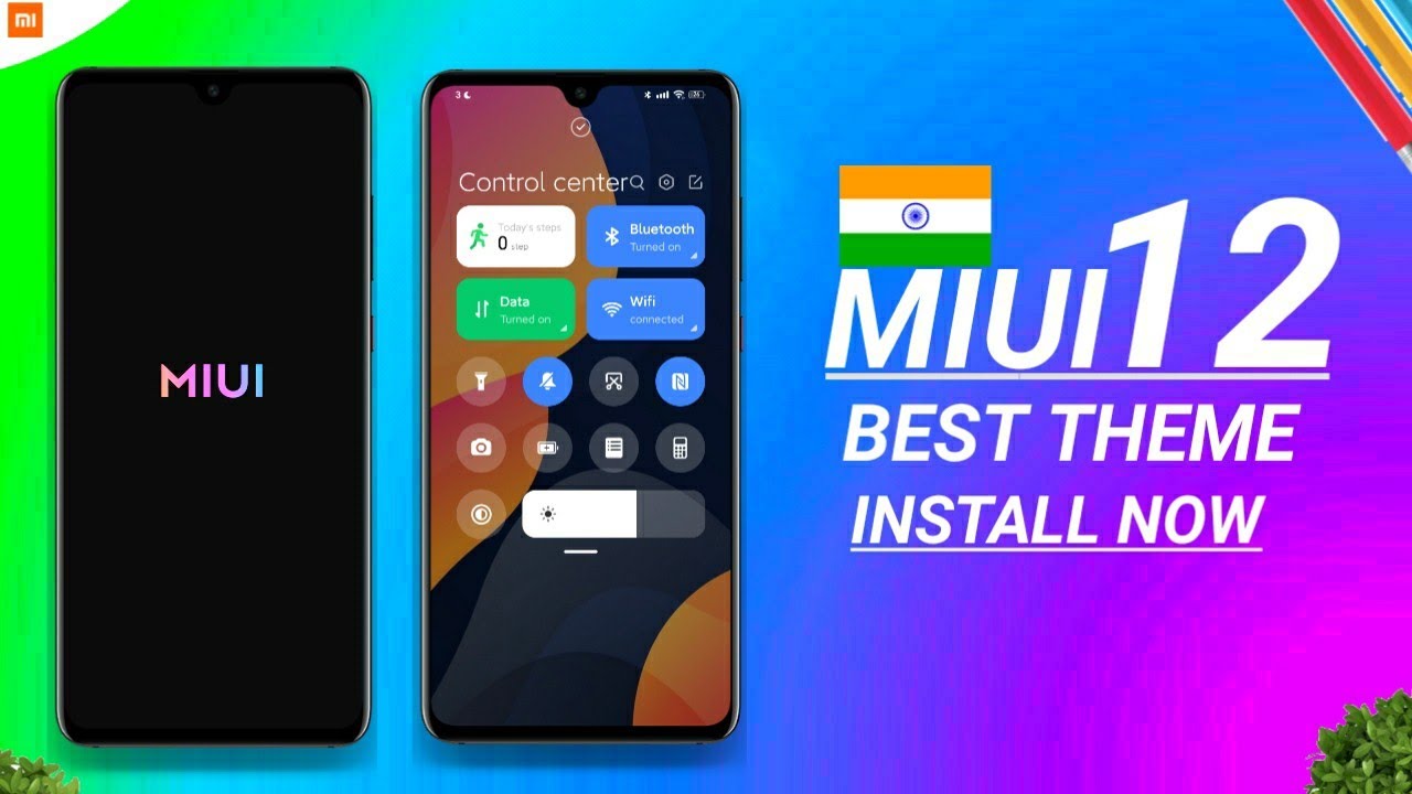MOST UNIQUE MIUI 12 THEME 2020 | NON THIRD PARTY | CONTROL CENTER, BOOT ANIMATION, DARK MODE SUPPORT