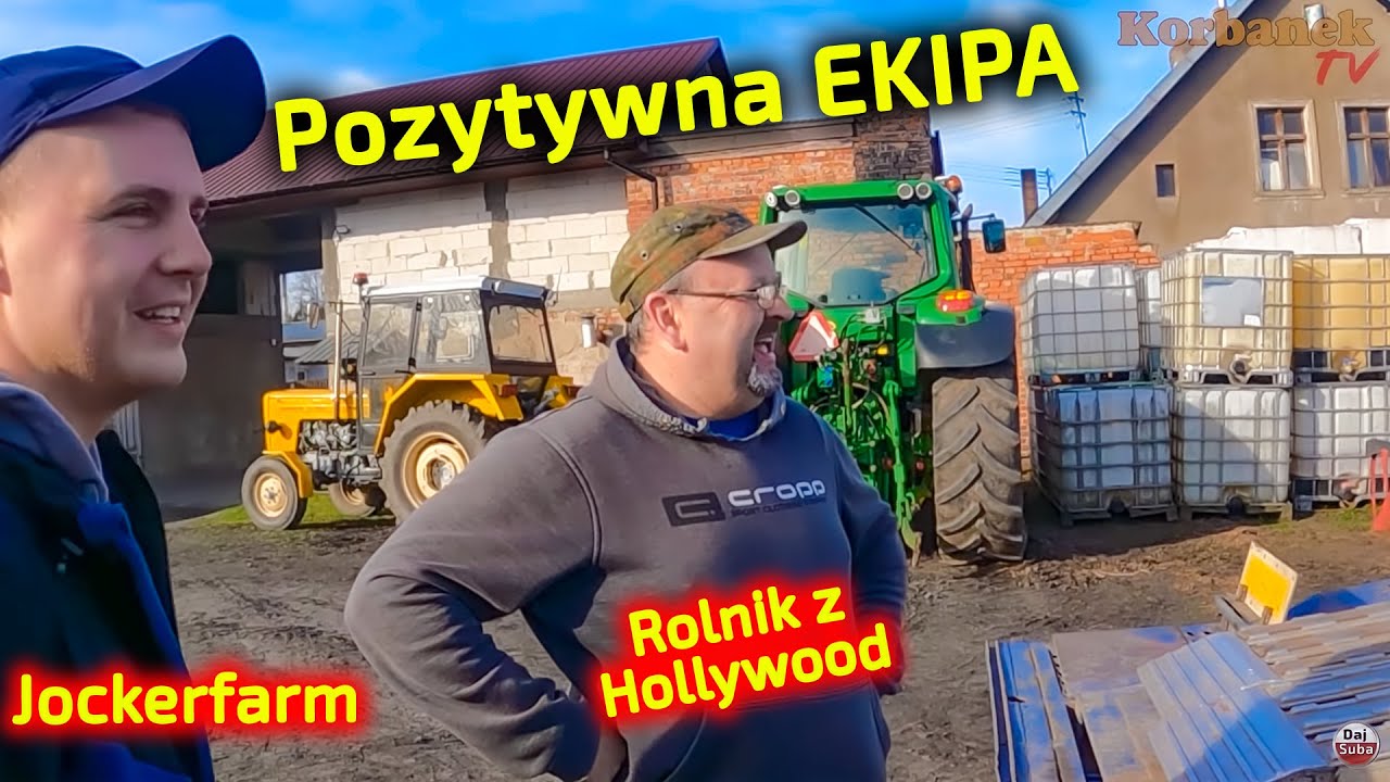 Rozrzucanie obornika Jockerfarm i Rolnik z Hollywood👉Ciągnik Arbos 7240 i Bergmann 5210W [Korbanek]