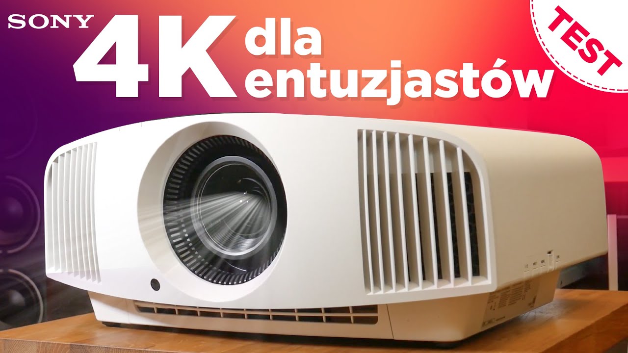 Najnowszy Projektor 4K do kina domowego - SONY VPL-VW290ES