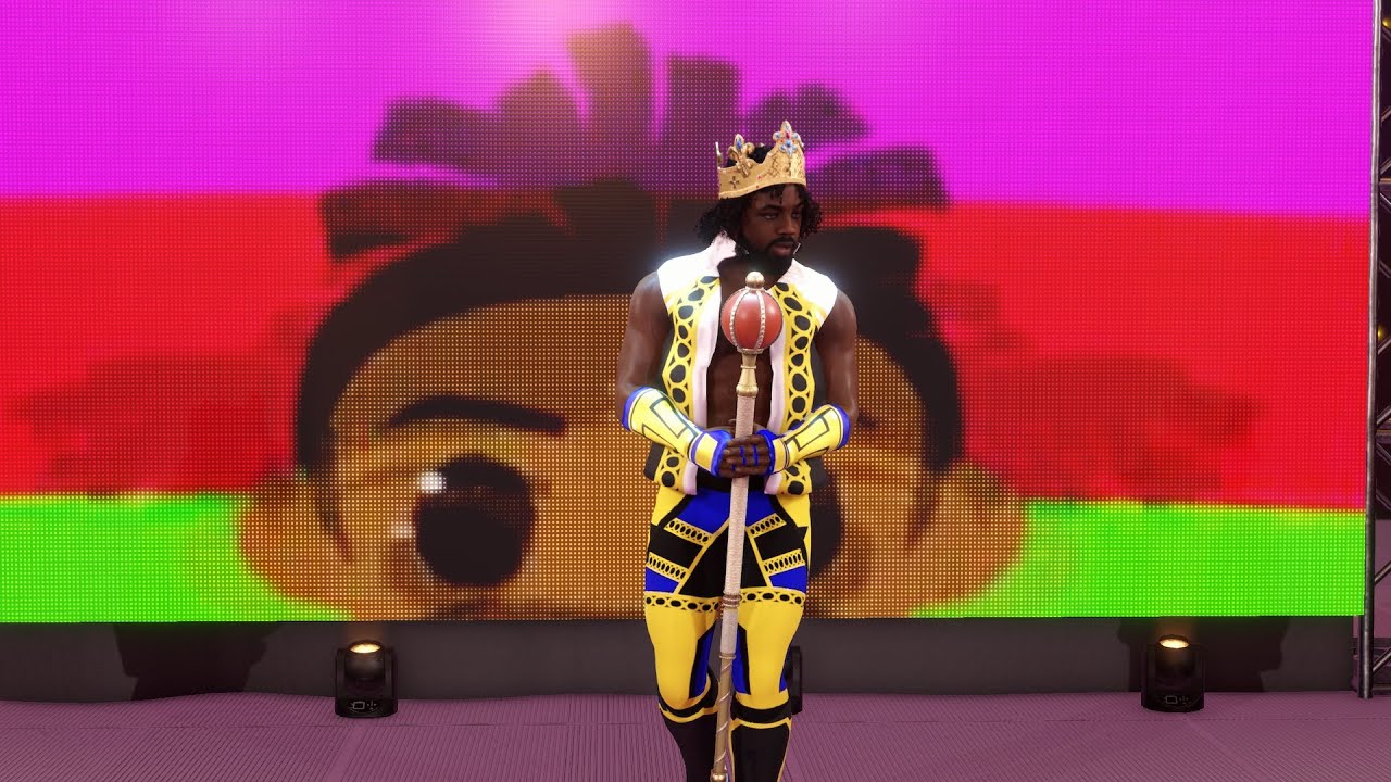How To Get King Woods *With Commentary And Call Name* WWE2k22