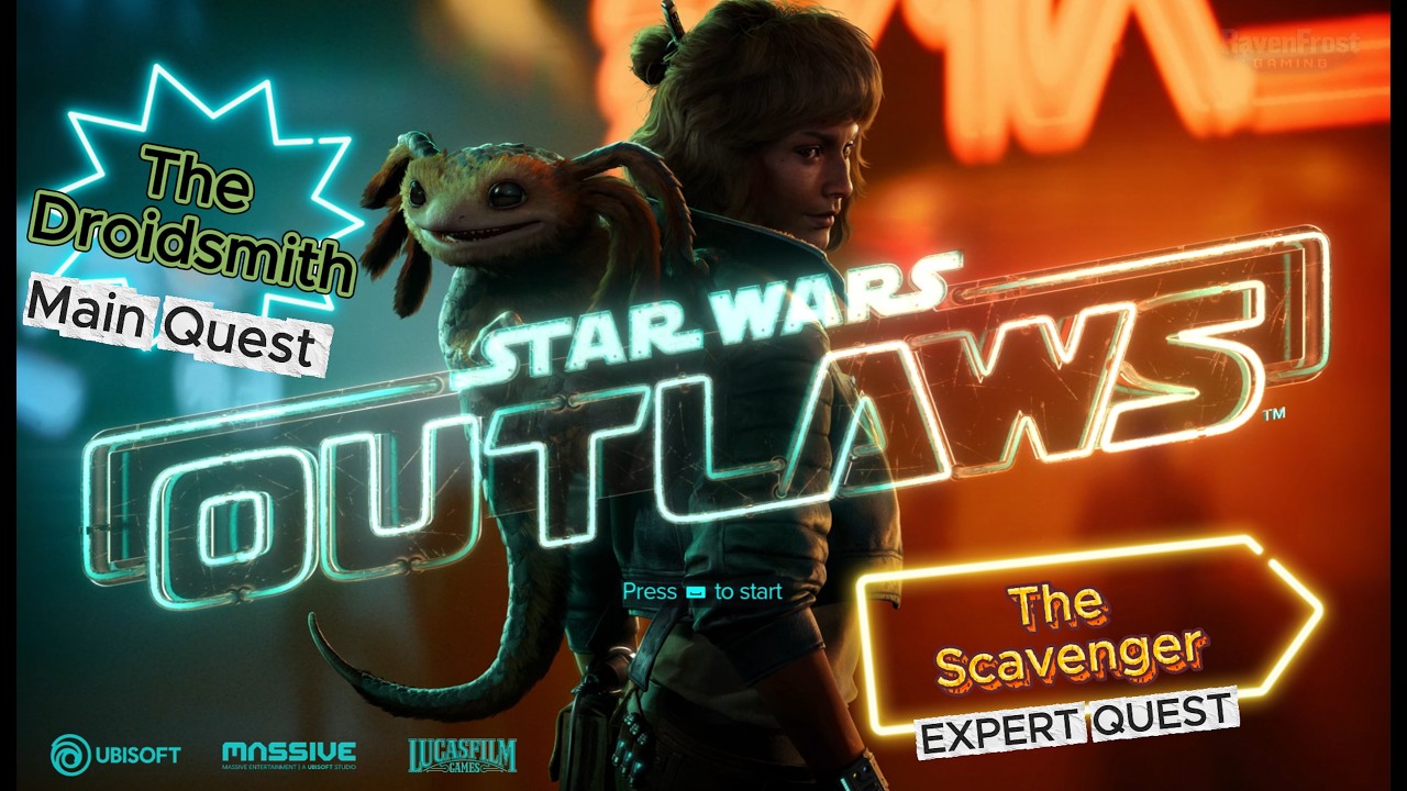 Star Wars Outlaws - The Droidsmith | The Scavenger #starwars #starwarsoutlaws #starwarsgames